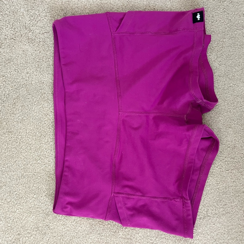 Purple WodBottom Athletic Shorts
